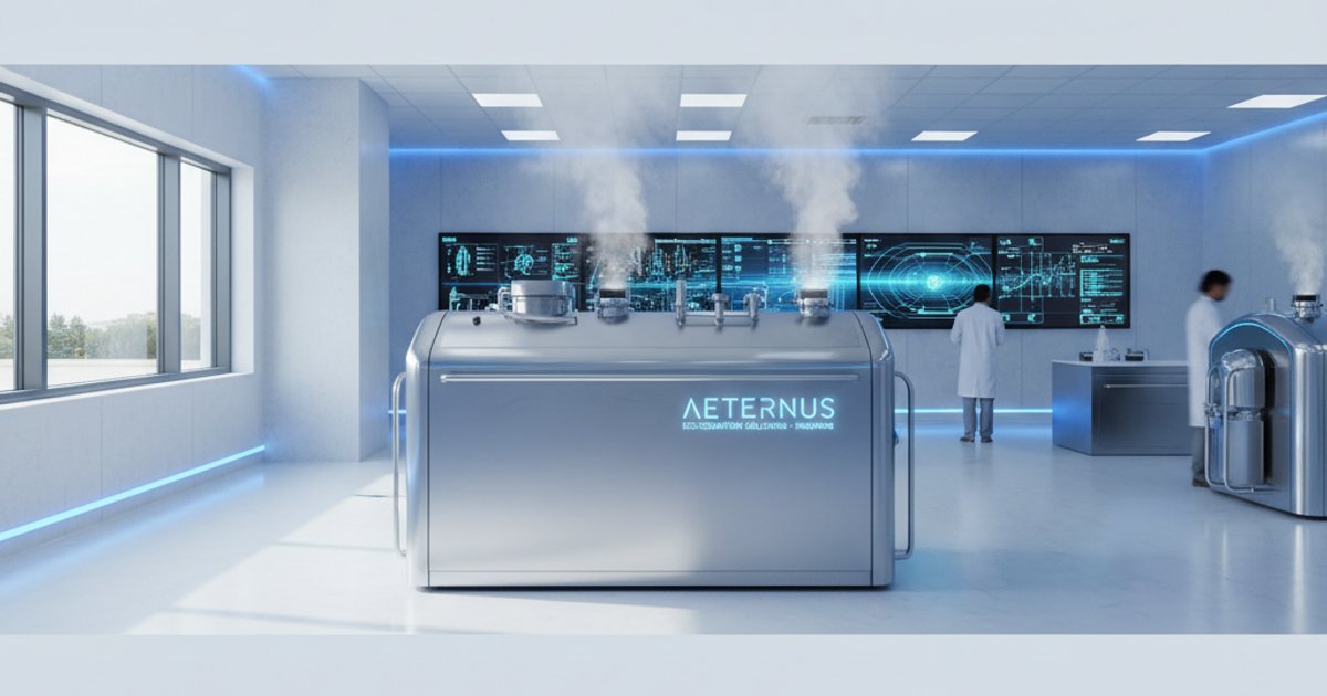 Modern alkaline hydrolysis chamber for flameless cremation services in Singapore