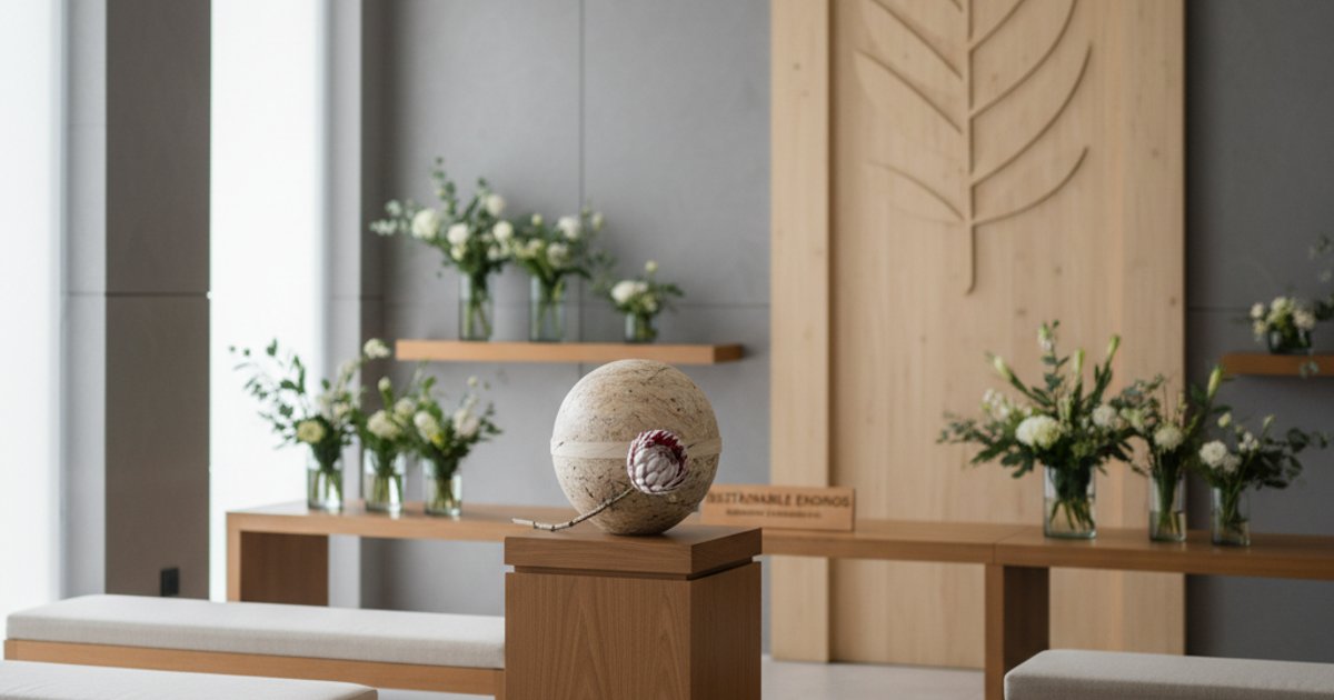 Eco-friendly funeral services in Singapore with biodegradable urns