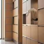 Modern columbarium interior in Singapore for cremation ashes