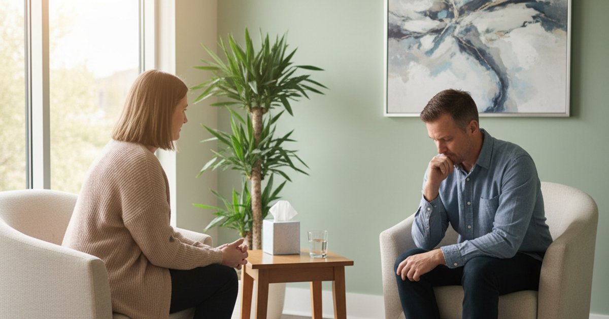 Grief counseling session for funeral services in Singapore