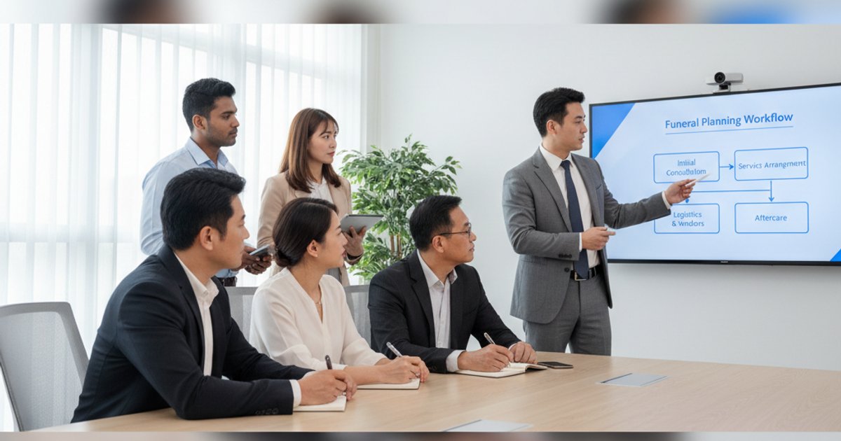 Funeral services Singapore professionals engaged in professional development and training