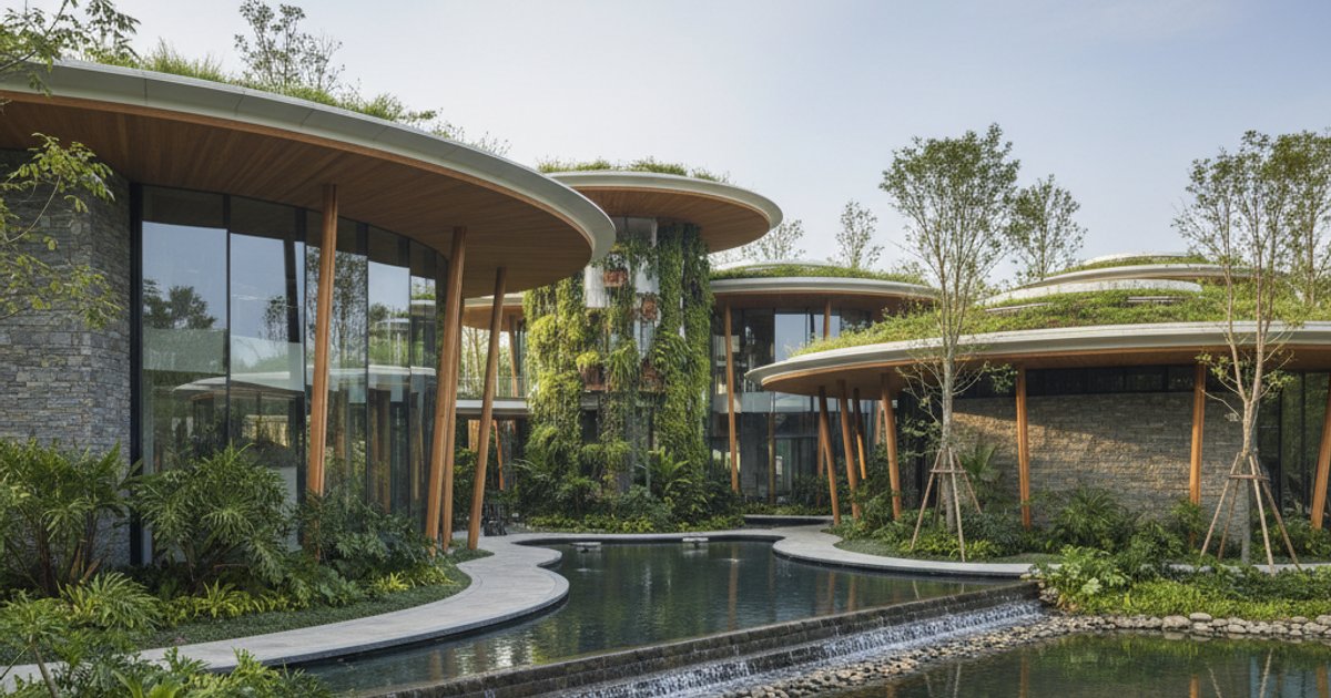 Futuristic, eco-friendly death care facility for cremation Singapore