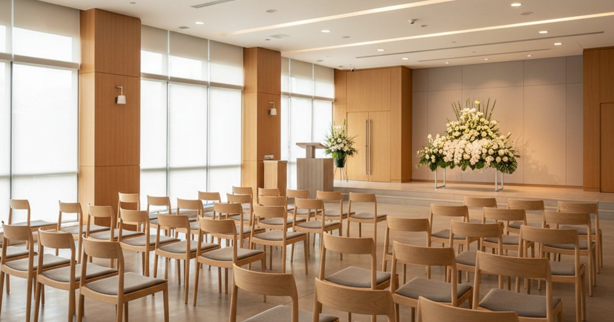 Modern funeral parlour facilities for funeral services in Singapore