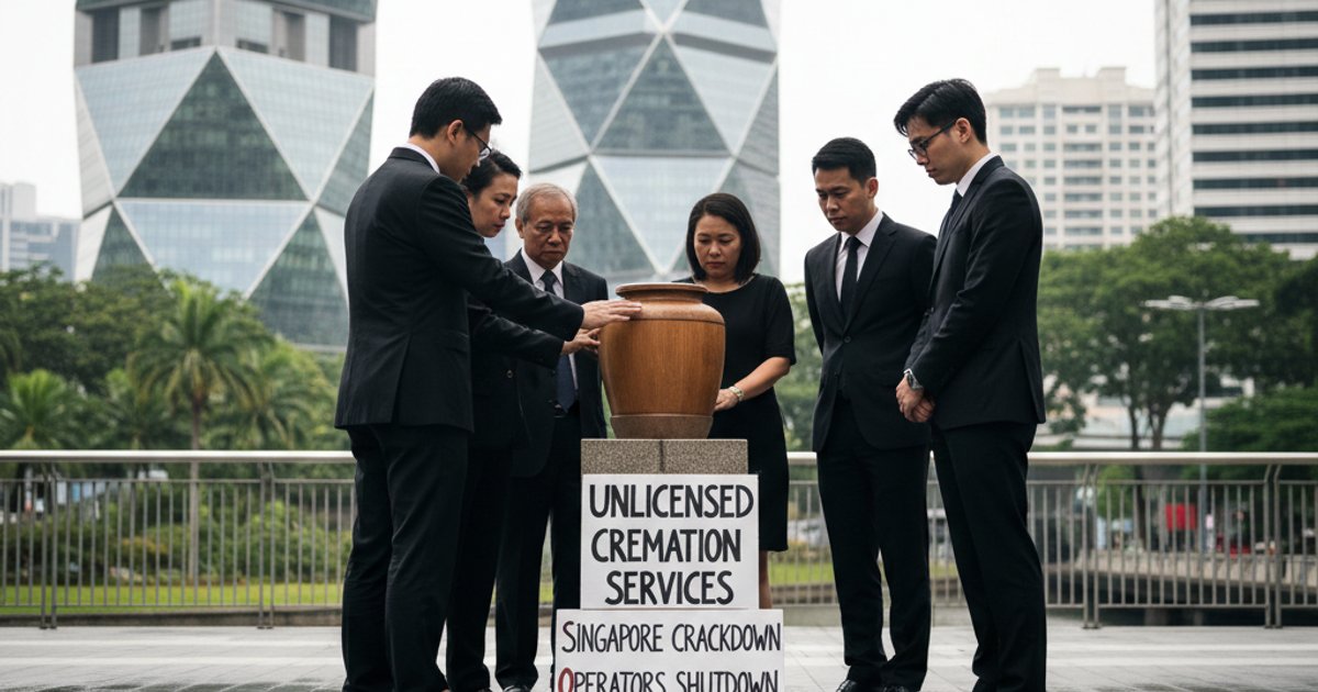 Unlicensed Cremation Services: Singapore Cracks Down on Online Operators Amid Surge in Ads