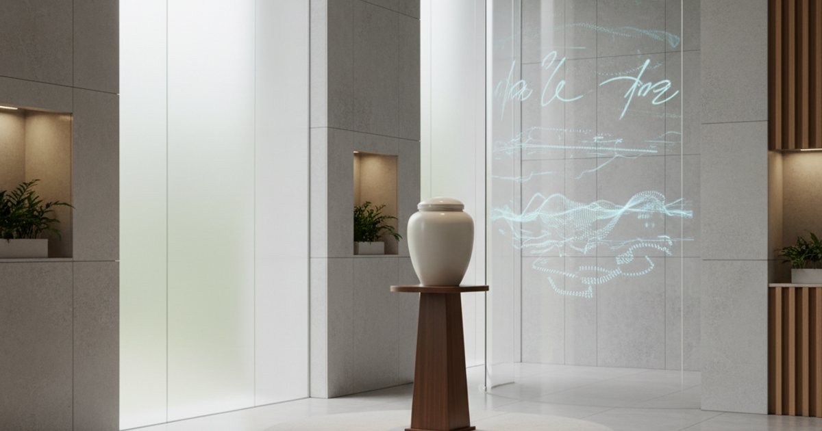 Modern cremation services in Singapore using AI for efficiency