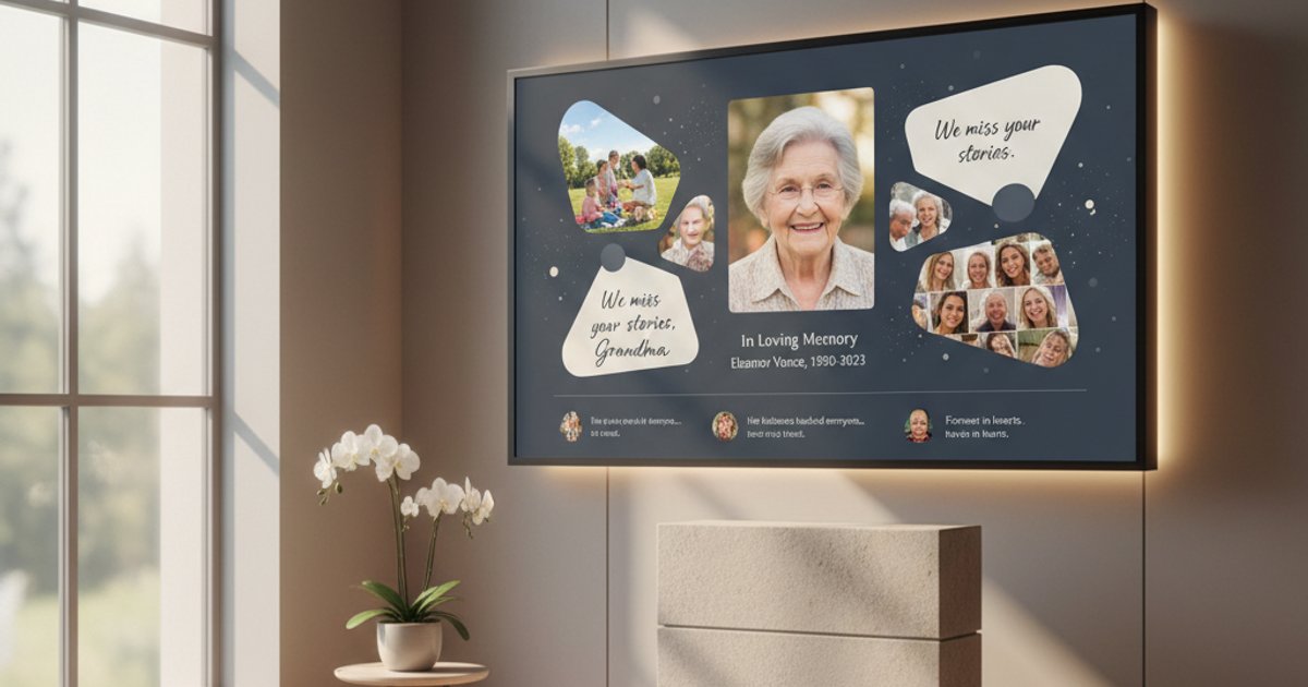 Digital memorial platform preserving memories after cremation in Singapore
