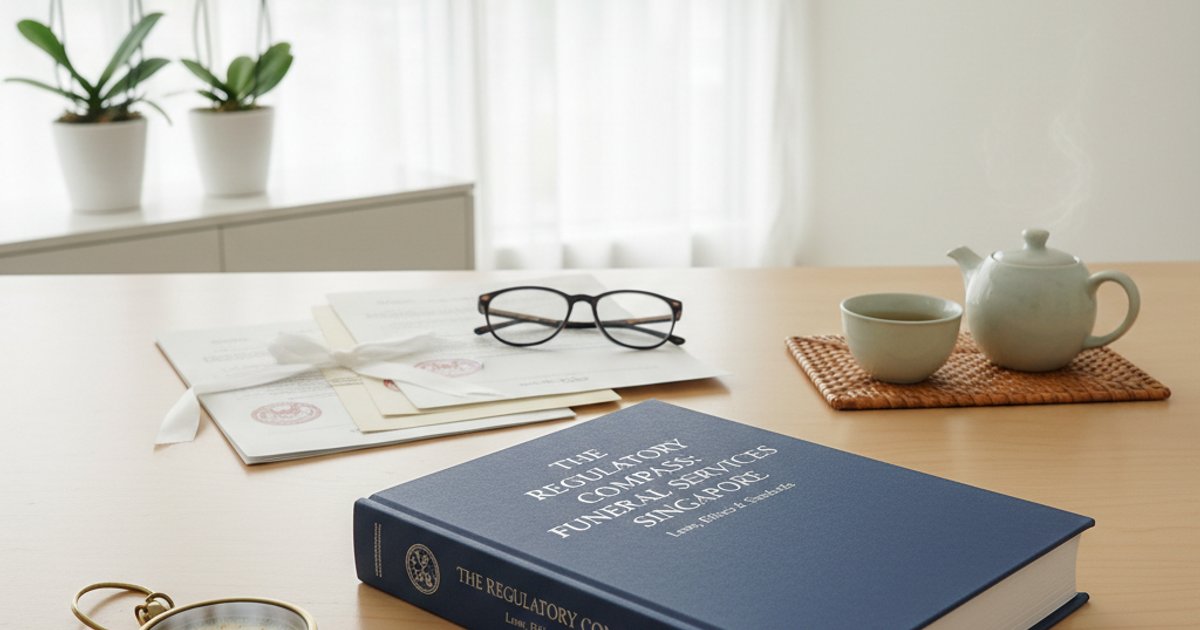 Featured image: The Regulatory Compass: Understanding the Laws, Ethics, and Standards Governing Funeral Services in Singapore