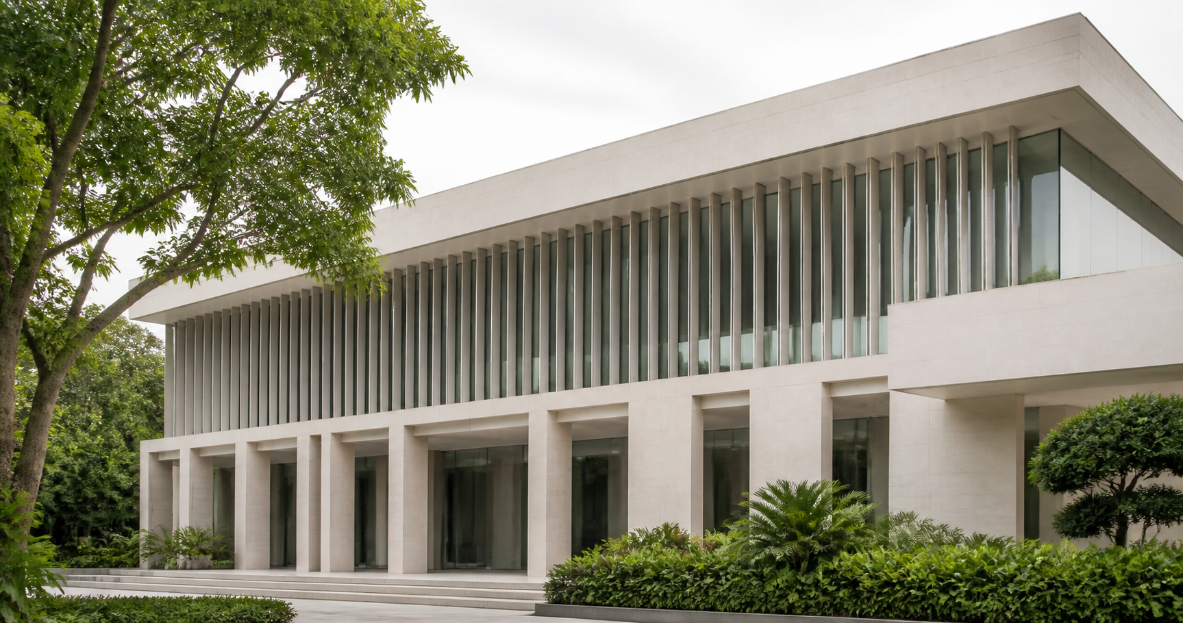 The facade of a Singapore government service building