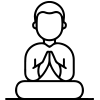 Buddhist remembrance icon