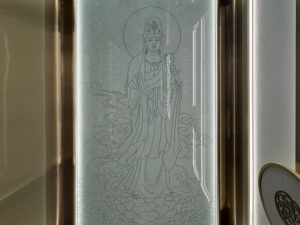 Imperial 1 niche and jade urn display
