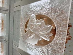 Lin San Temple columbarium room