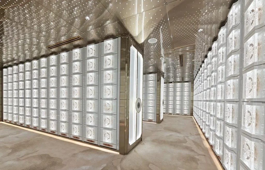 Imperial 1 & 3 (帝王苑) columbarium niches at Lin San Temple